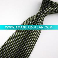 men's 100% polyester neck tie