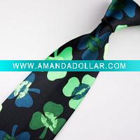men's 100% polyester neck tie