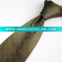 men's 100% polyester neck tie