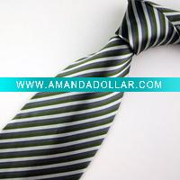 men's 100% polyester neck tie