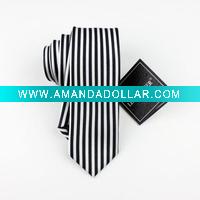 Wholesale men's 100% polyester neck tie