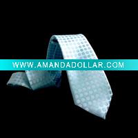 Wholesale polyester dot necktie