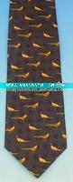 fashion printed polyester necktie