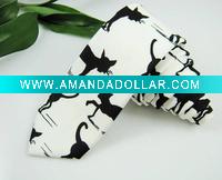 polyester printed necktie