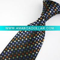 men's 100% polyester neck tie