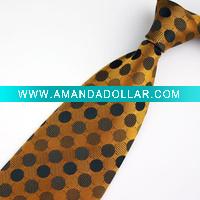 men's 100% polyester neck tie