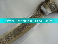 100%polyester woven brand necktie
