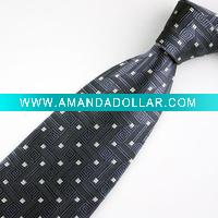 men's 100% polyester neck tie