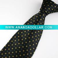 men's 100% polyester neck tie