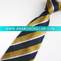 men's 100% polyester neck tie