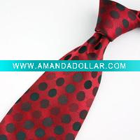 men's 100% polyester neck tie