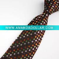 men's 100% polyester neck tie