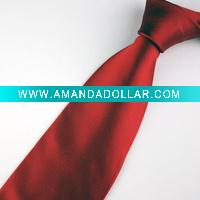 men's 100% polyester neck tie