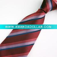 men's 100% polyester neck tie