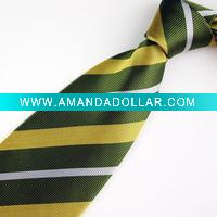 men's 100% polyester neck tie