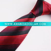 men's 100% polyester neck tie
