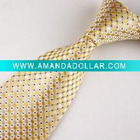 men's 100% polyester neck tie