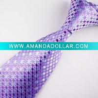 men's 100% polyester neck tie