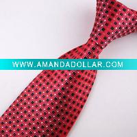men's 100% polyester neck tie