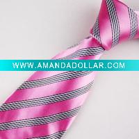 men's 100% polyester neck tie