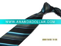 Wholesale Stripe Microfiber Neckwear