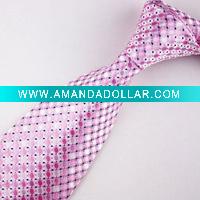 men's 100% polyester neck tie