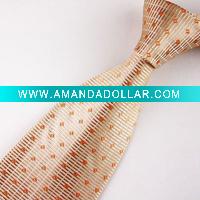 men's 100% polyester neck tie