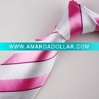 men's 100% polyester neck tie
