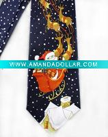 Wholesale Shining Christmas Necktie
