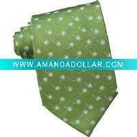 printed silk tie