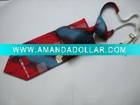 printed silk tie