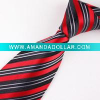 men's 100% polyester neck tie
