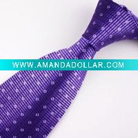 men's 100% polyester neck tie