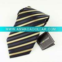 men's 100% polyester neck tie