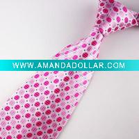 men's 100% polyester neck tie