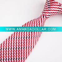 men's 100% polyester neck tie