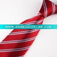 men's 100% polyester neck tie