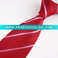 men's 100% polyester neck tie