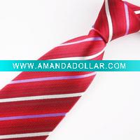 men's 100% polyester neck tie