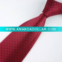 men's 100% polyester neck tie