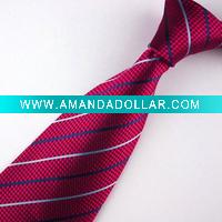 men's 100% polyester neck tie
