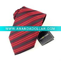 men's 100% polyester neck tie