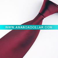 men's 100% polyester neck tie
