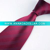 men's 100% polyester neck tie