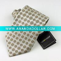 men's 100% polyester neck tie