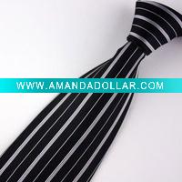 men's 100% polyester neck tie