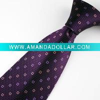 men's 100% polyester neck tie