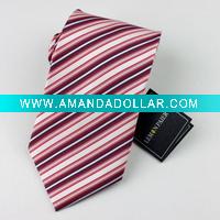 Wholesale men's 100% polyester neck tie