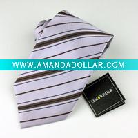 Wholesale men's 100% polyester neck tie