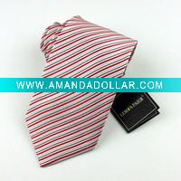 Wholesale men's 100% polyester neck tie